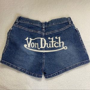 Rare! Von Dutch shorts